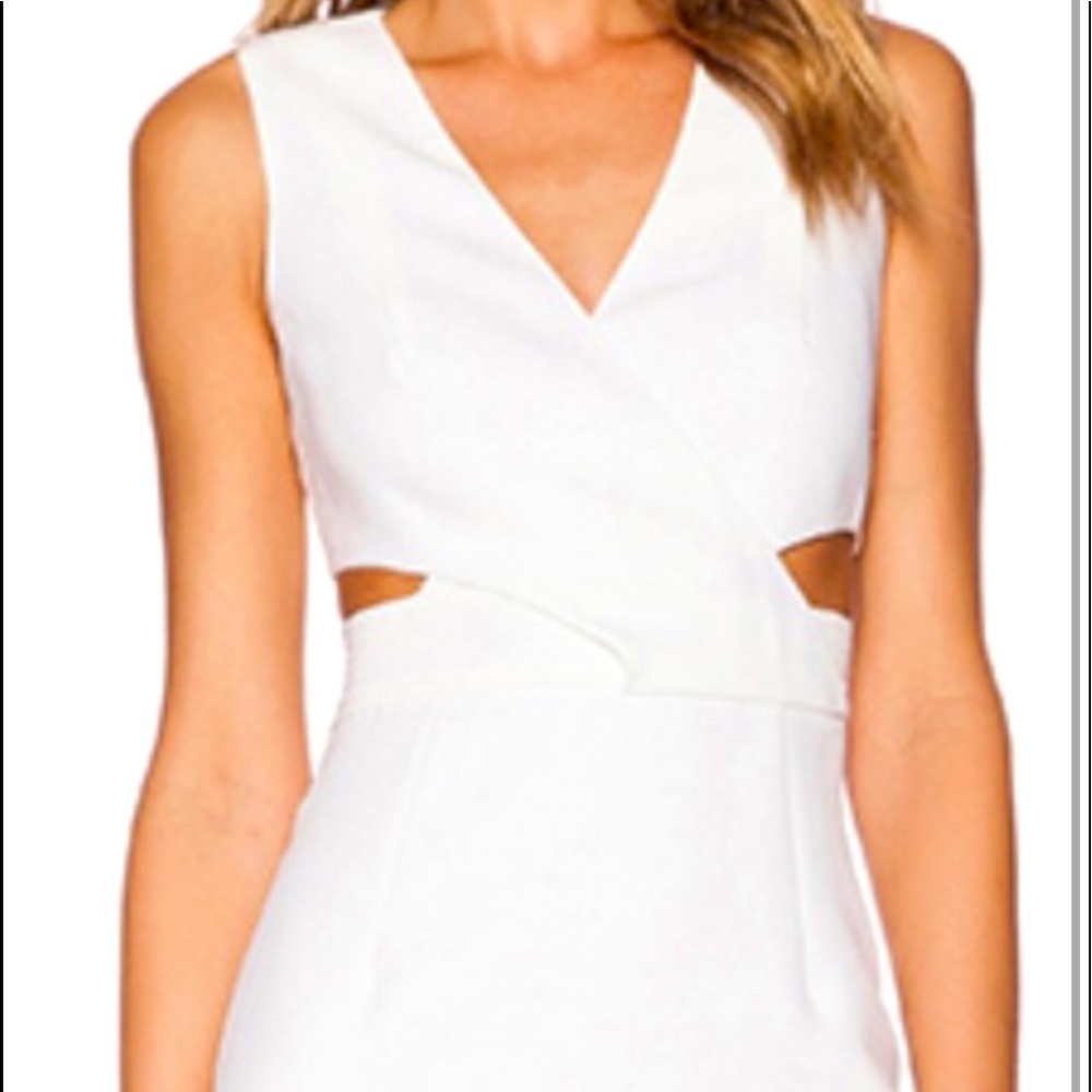 Finderskeepers moonlight white dress